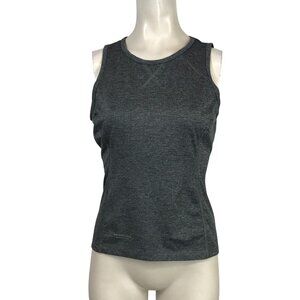 GIRO DESIGN - WOMEN'S MEDIUM - GRAY SLEEVELESS ROUND NECK FITNESS TANK TOP